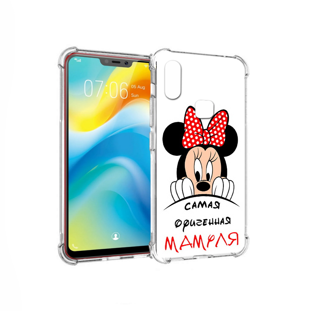 

Чехол MyPads Tocco для Vivo Y85 Самая лучшая мамуля Мини Маус (PT108269.426.152), Прозрачный, Tocco