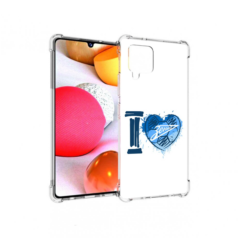 

Чехол MyPads Tocco для Samsung Galaxy A42 ФК я люблю зенит (PT226910.539.186), Прозрачный, Tocco