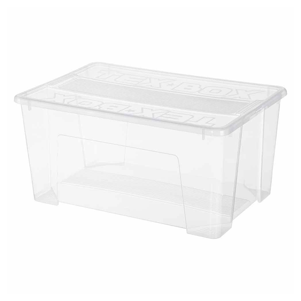 

Ящик универсальный Econova Tex-Box 57 х 38 х 27,2 см 48 л прозрачный