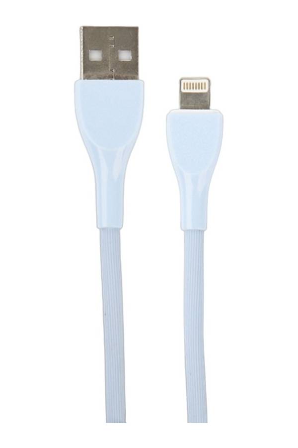 Кабель Perfeo USB - Lightning, 2.4 А, 1 м, синий (I4333)