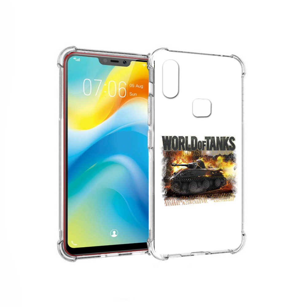 

Чехол MyPads Tocco для Vivo Y85 Мир танков-2 (PT108269.426.118), Прозрачный, Tocco