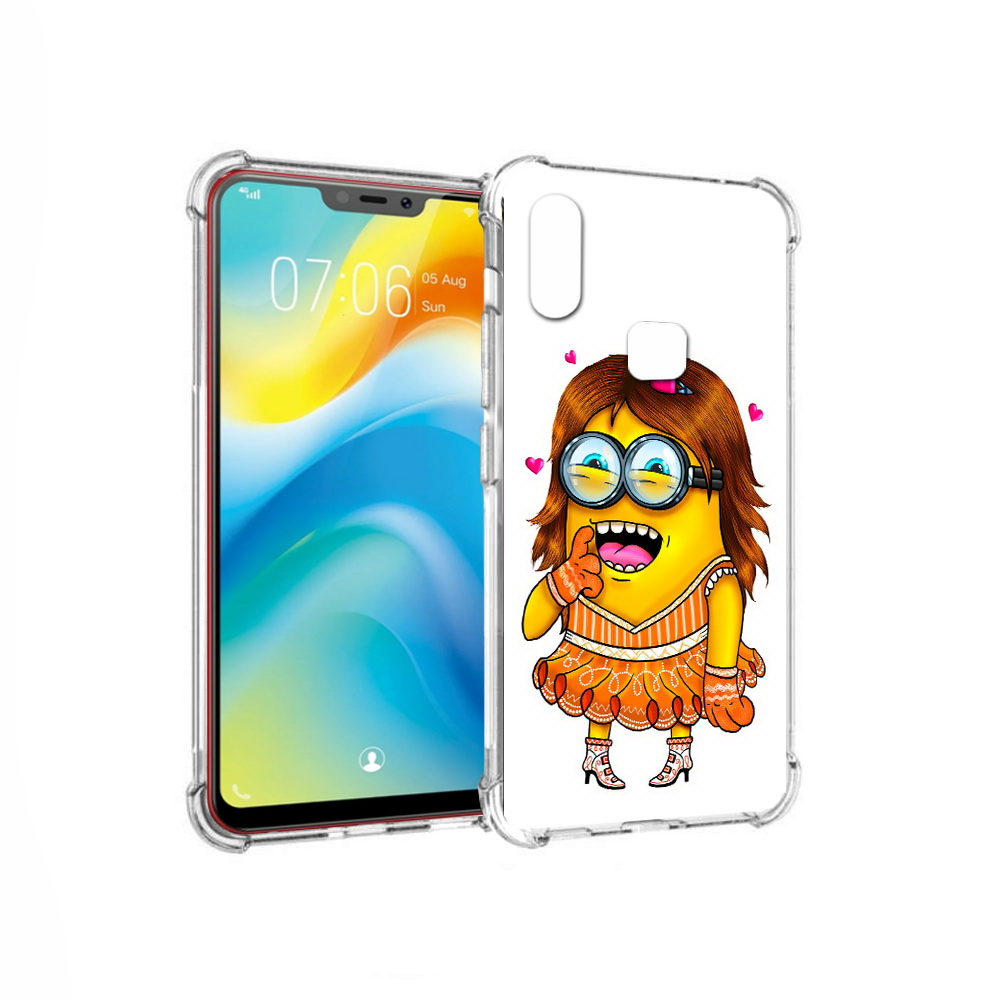 

Чехол MyPads Tocco для Vivo Y85 Миньон девочка (PT108269.426.116), Прозрачный, Tocco