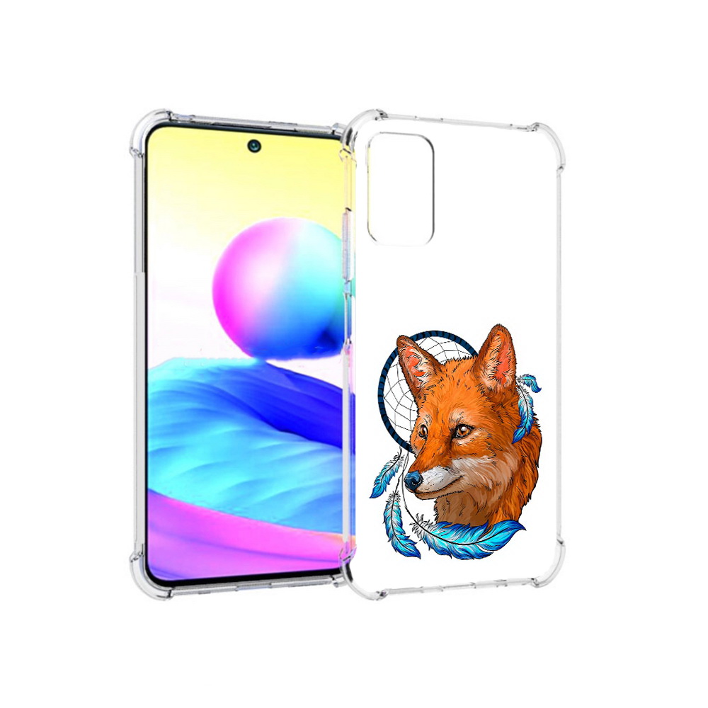 Чехол MyPads Tocco для Xiaomi Redmi Note 10 5G лиса и ловец снов (PT162080.297.438)