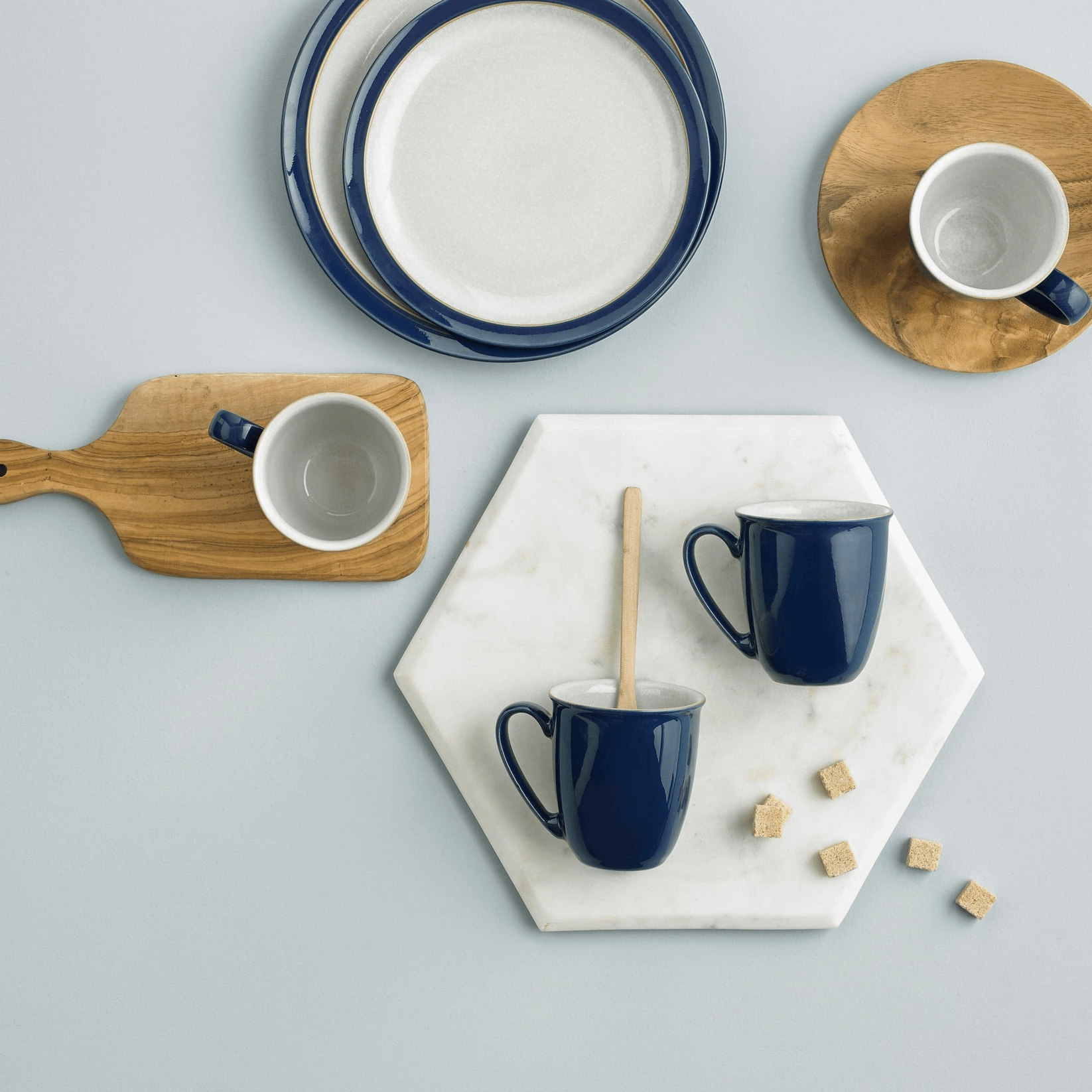 

Набор кружек Denby Elements Индиго 330 мл 4 шт