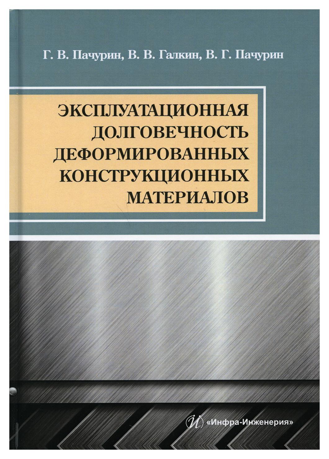 

Эксплуатационная долговечность деформированных конструкционных материалов