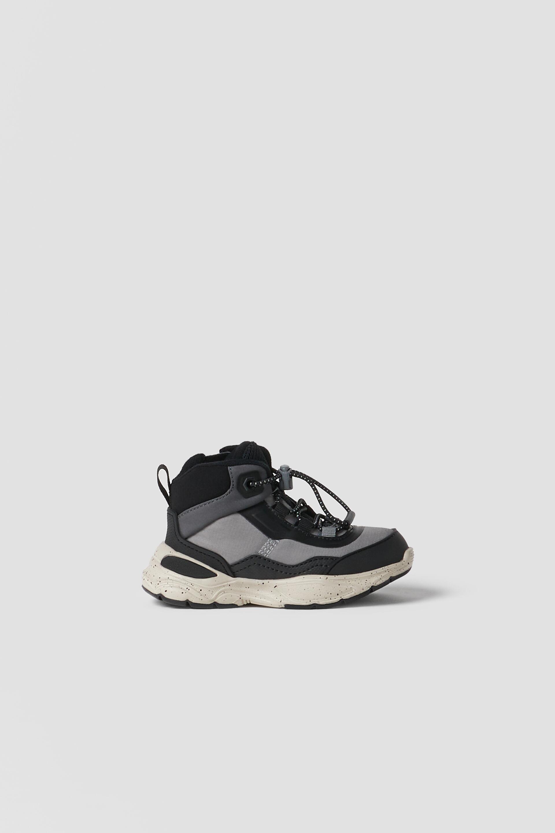 

Кроссовки ZARA 1620113080225, серый, 25 (доставка из-за рубежа), 16201130802