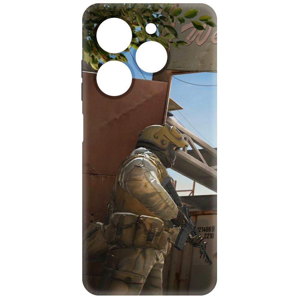 

Чехол-накладка Soft Case Cтандофф 2 (Standoff 2) - Rust для Tecno Spark Go 2024 черный