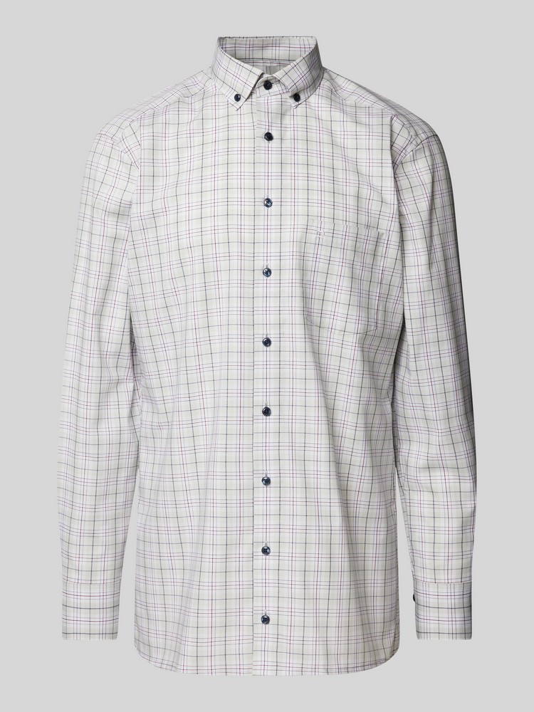 Рубашка мужская Olymp 126464 бежевая 42 EU 19489₽