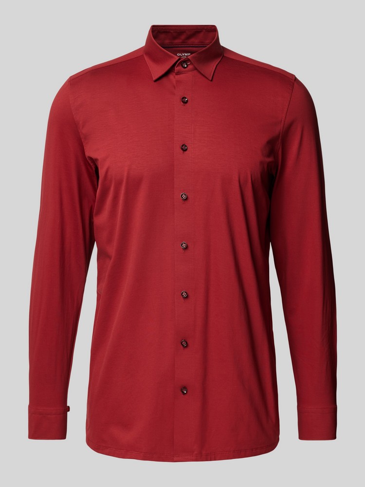 Рубашка мужская Olymp 120264 бордовая 42 EU 19489₽