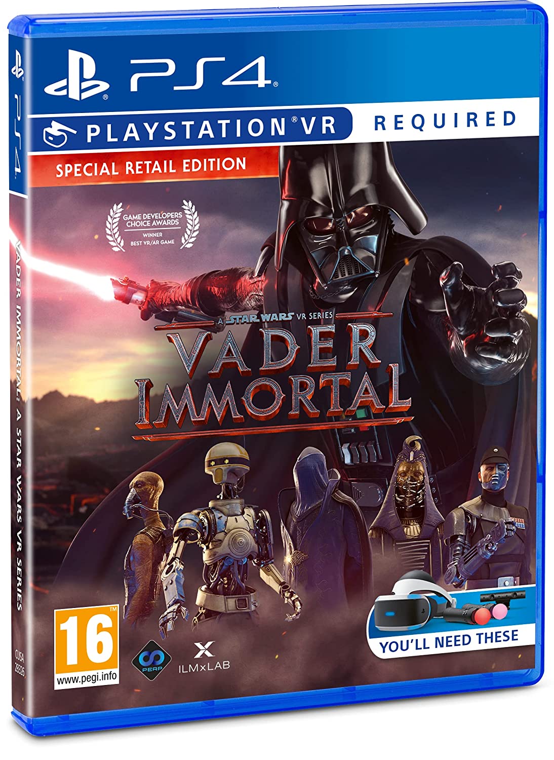 Игра Vader Immortal: A Star Wars VR Series Special Retail Edition (PS4)