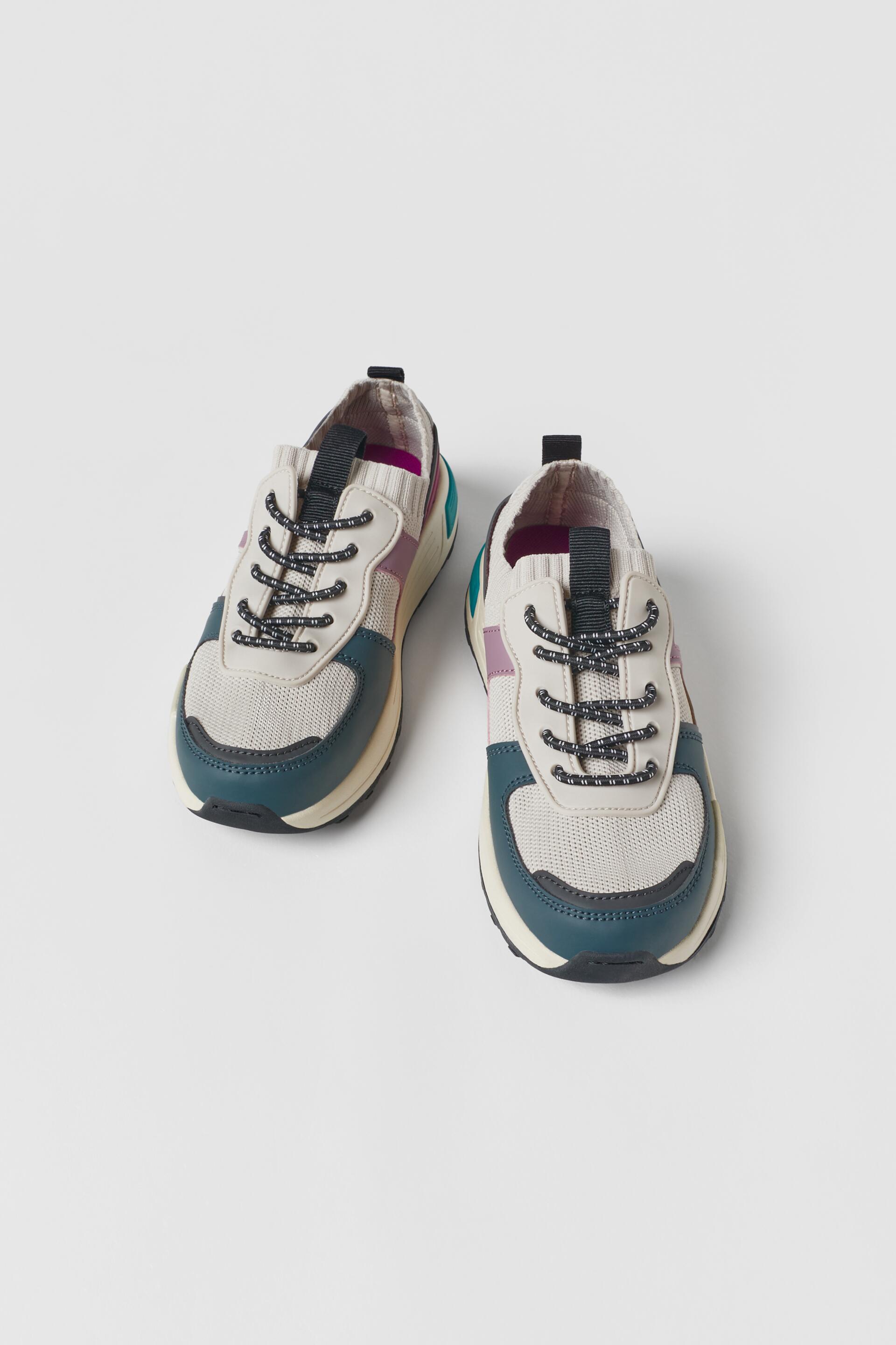 

Кроссовки ZARA 1230803020334, разноцветный, 34 (доставка из-за рубежа), 12308030203