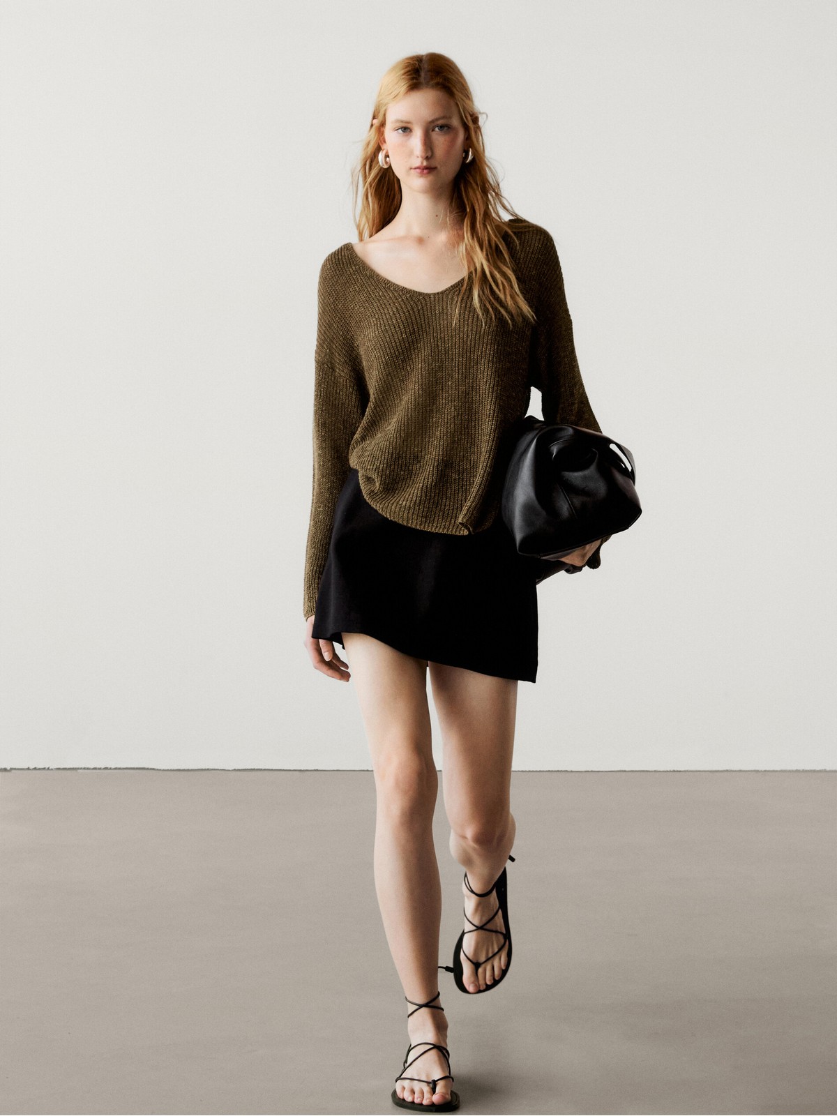 

Пуловер женский Massimo Dutti 5638/504-I2024 зеленый S, 5638/504-I2024