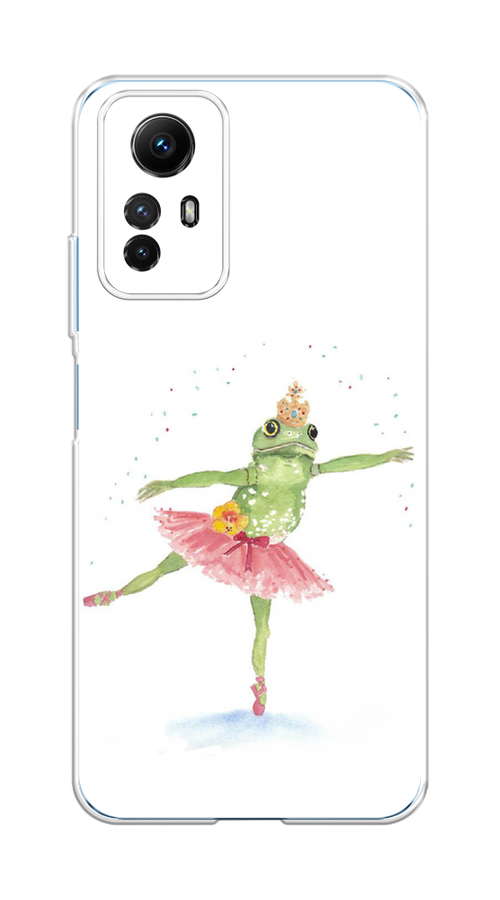 

Чехол на Xiaomi Redmi Note 12S "Лягушка-балерина", Зеленый, 318950-4