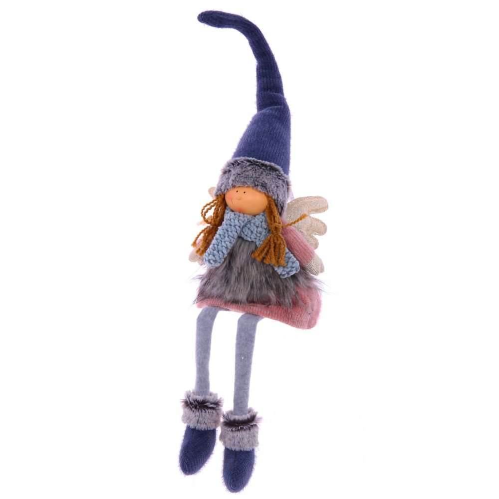 

Новогодняя фигурка Remeco collection Фея 752150 19x8x70 см, Синий, Фея