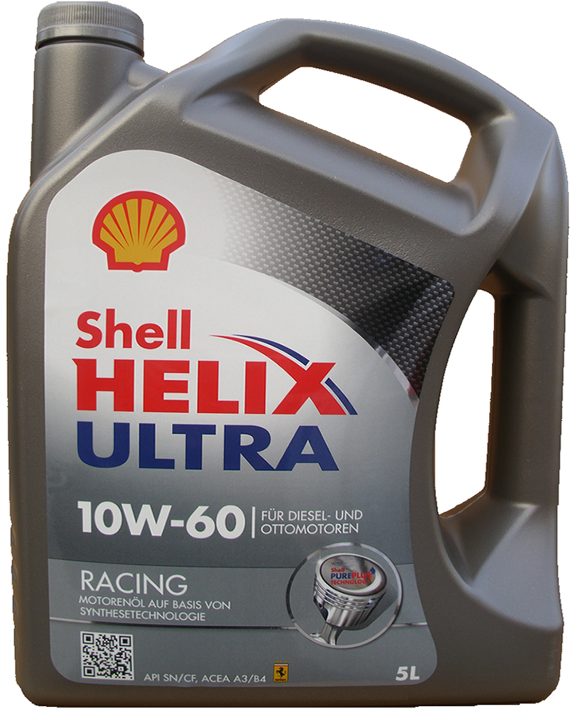 фото Масло моторное helix ultra racing 10w60 синт.4л shell