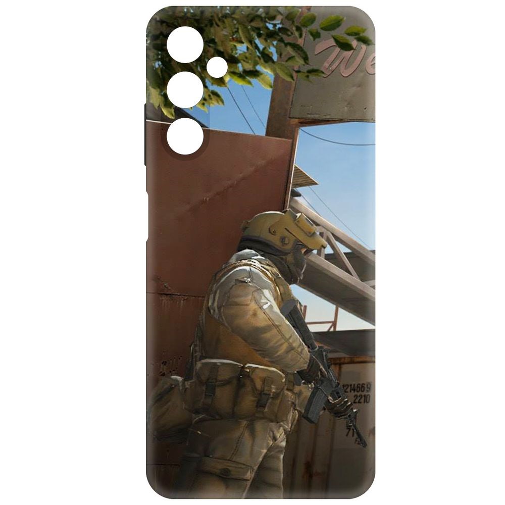 

Чехол-накладка Soft Case Cтандофф 2 (Standoff 2) - Rust для Samsung Galaxy A05s черный