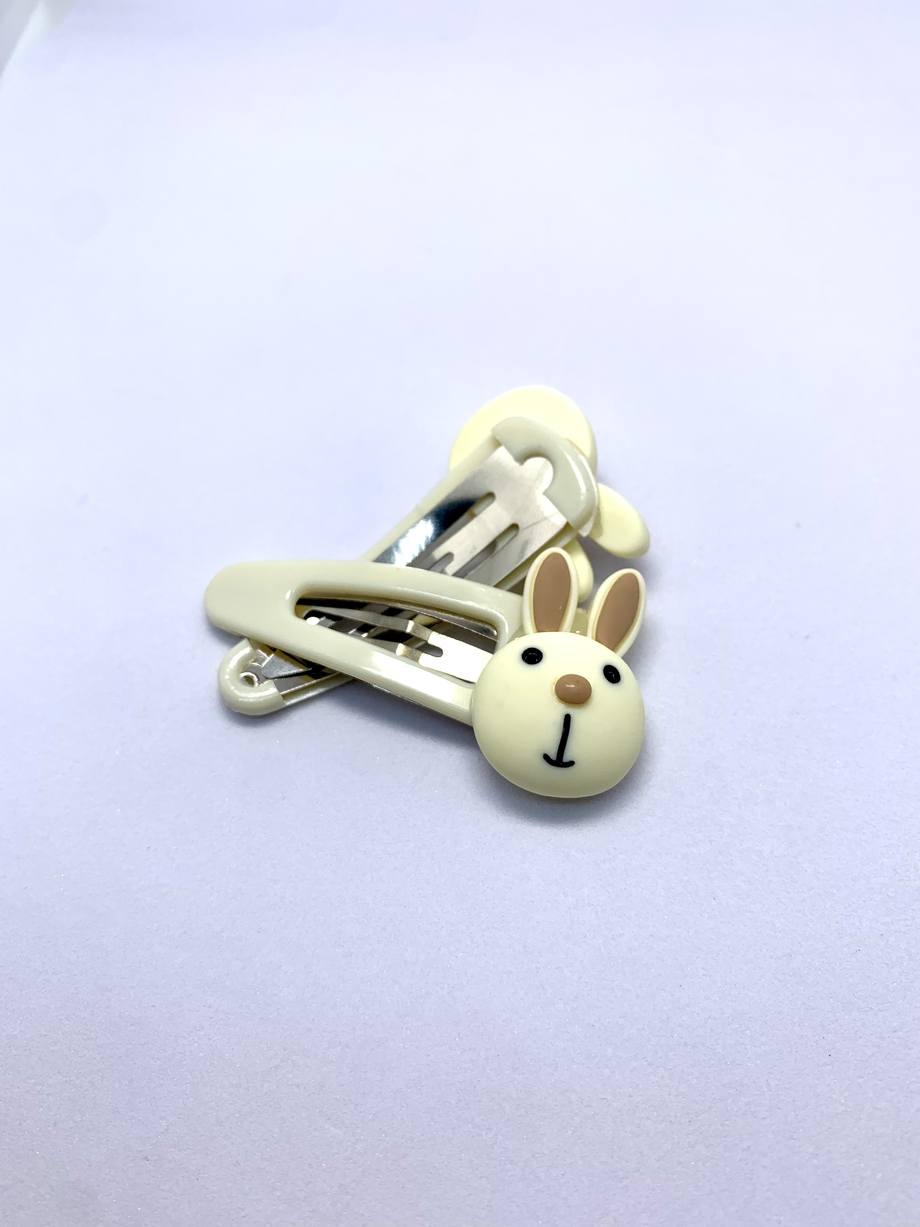 Заколка детская 33-Резинки Зайцы мордочки