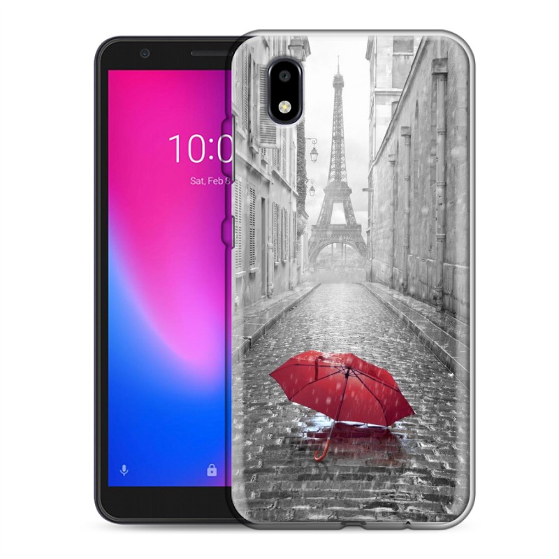 

Дизайнерский силиконовый чехол для ZTE Blade A3 (2020) Париж
