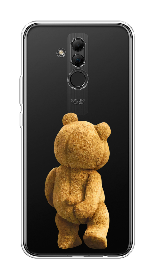 

Чехол на Huawei Mate 20 Lite "Медвежья спина", Коричневый;прозрачный, 66650-1