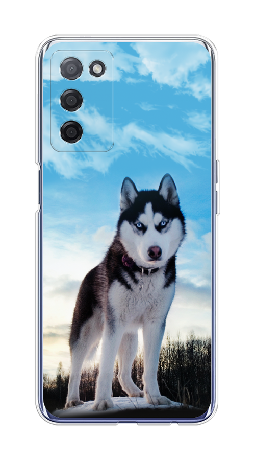 

Чехол Awog на Oppo A55 5G "Хаски 3", Разноцветный, 256250-2