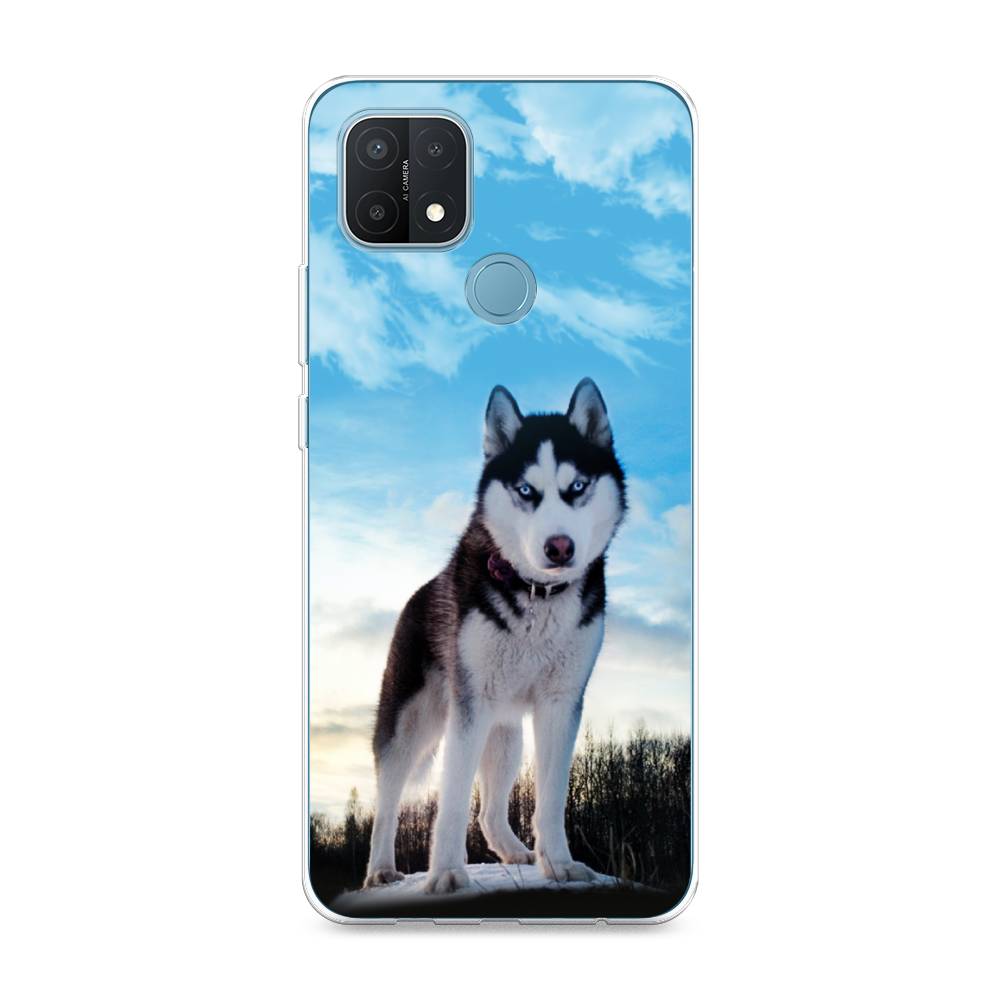 

Чехол Awog на Oppo A15/A15s "Хаски 3", Разноцветный, 255650-2