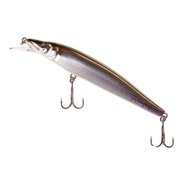 Воблер Adusta Jerk Spiker 130SP 19гр #010 Wakasagi