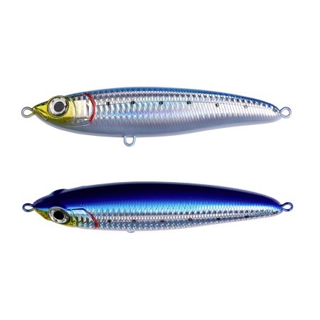 

Стикбейт Higashi Big Lure 140F 673, Серебристый;синий, Big Lure