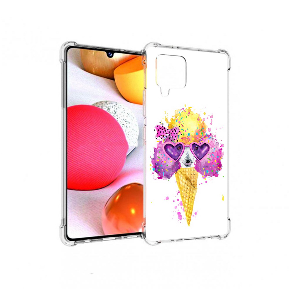 

Чехол MyPads Tocco для Samsung Galaxy A42 Рожок (PT226910.539.146), Прозрачный, Tocco