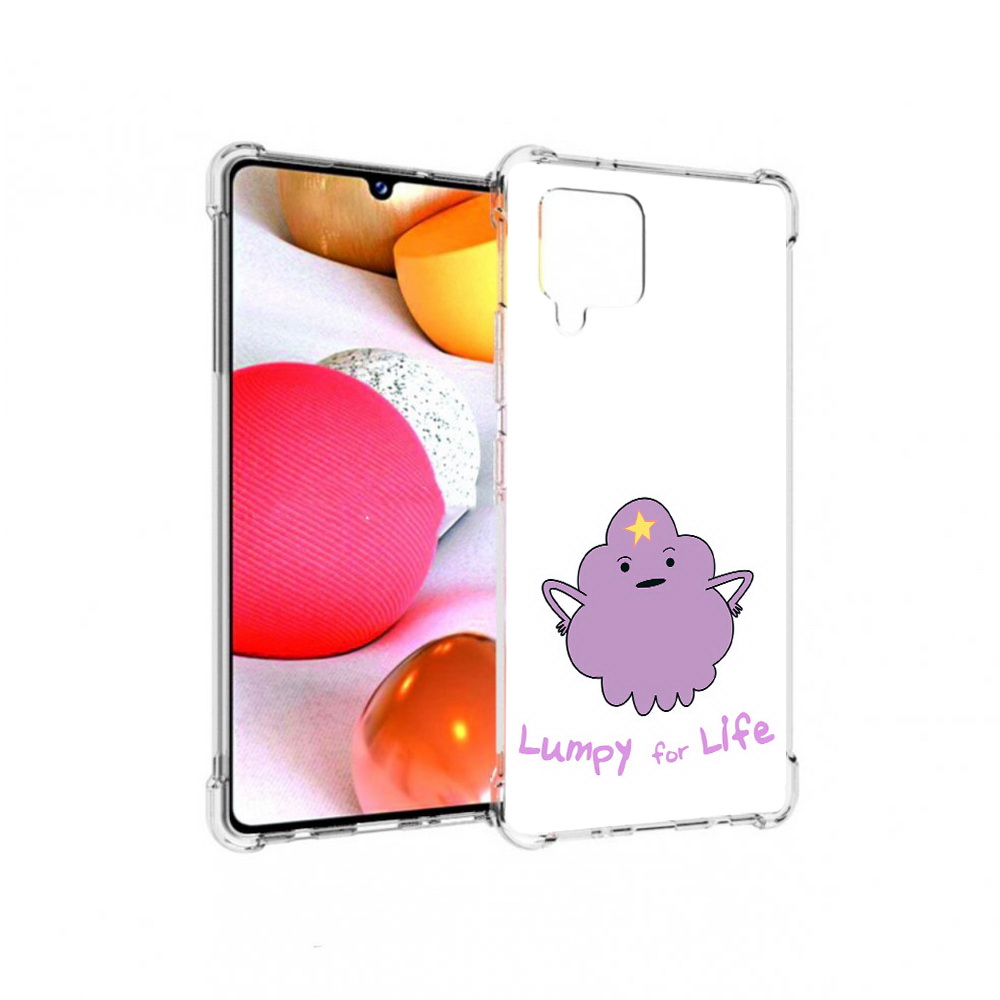 

Чехол MyPads Tocco для Samsung Galaxy A42 Принцесса пупырчатого королевства, Прозрачный, Tocco