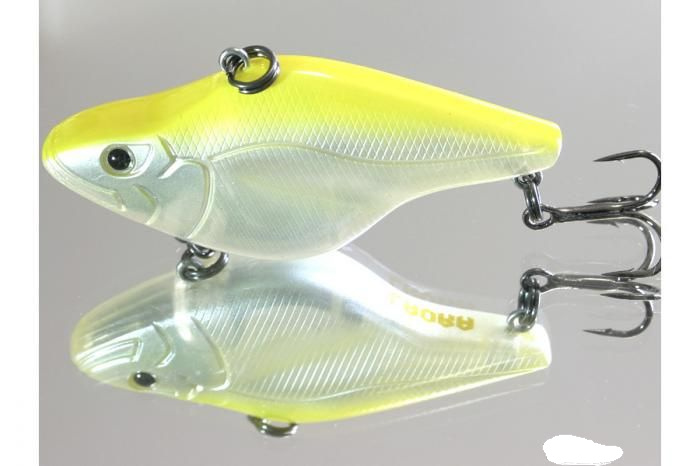 Раттлин Hideup Laora 65mm #11 Yellow Back Shad