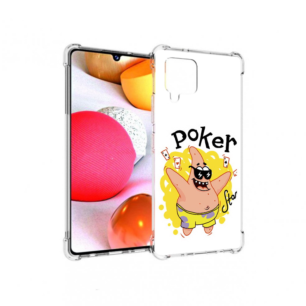 

Чехол MyPads Tocco для Samsung Galaxy A42 Патрик (PT226910.539.133), Прозрачный, Tocco