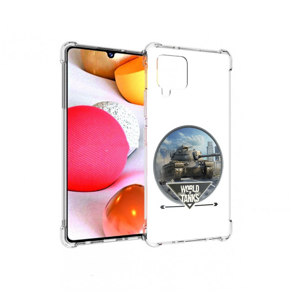 Чехол MyPads Tocco для Samsung Galaxy A42 Мир танков (PT226910.539.119)