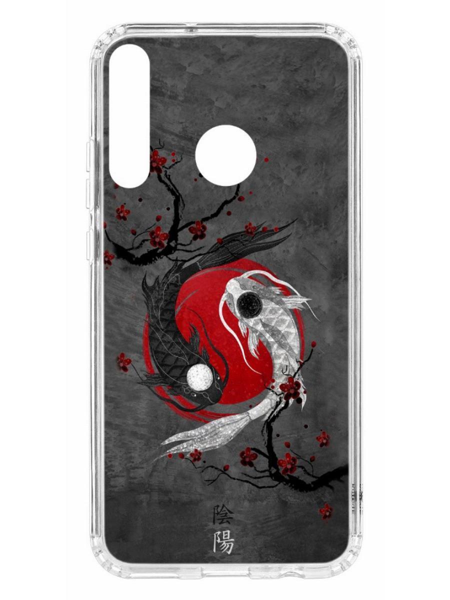 

Чехол на Huawei P40 Lite E Kruche Print Гармония