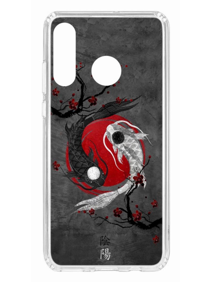 

Чехол на Huawei P30 Lite Kruche Print Гармония