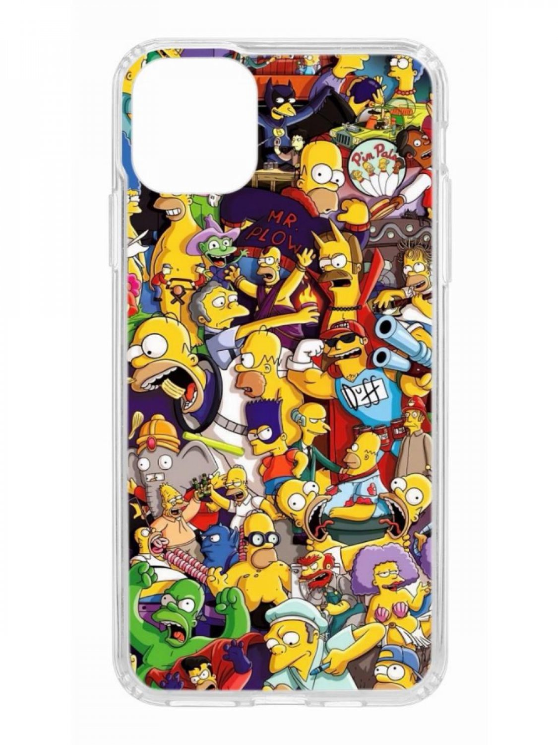 

Чехол для Apple iPhone 11 Pro Max КRUЧЕ Print Смородина прозрачный