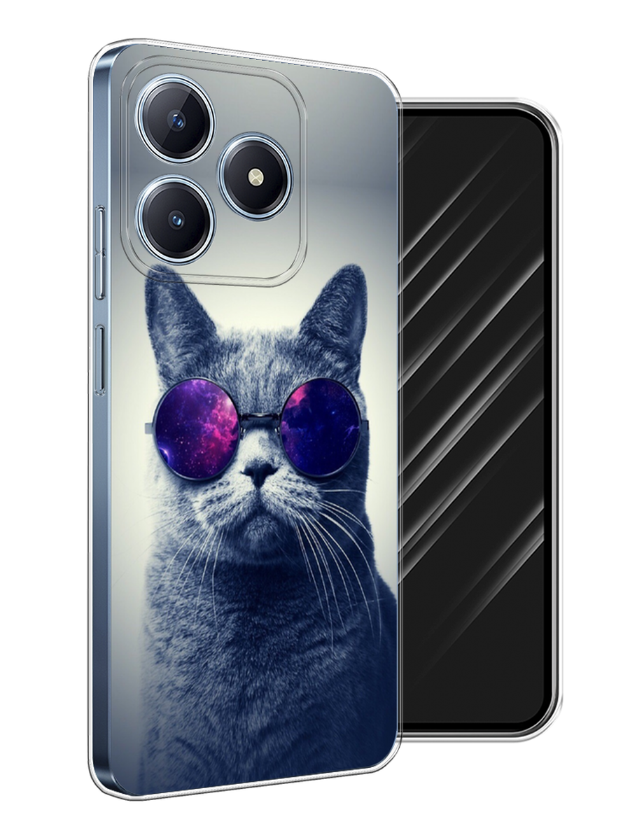 

Чехол Awog на Realme C63 "Космический кот", Бордовый, 2517350-1