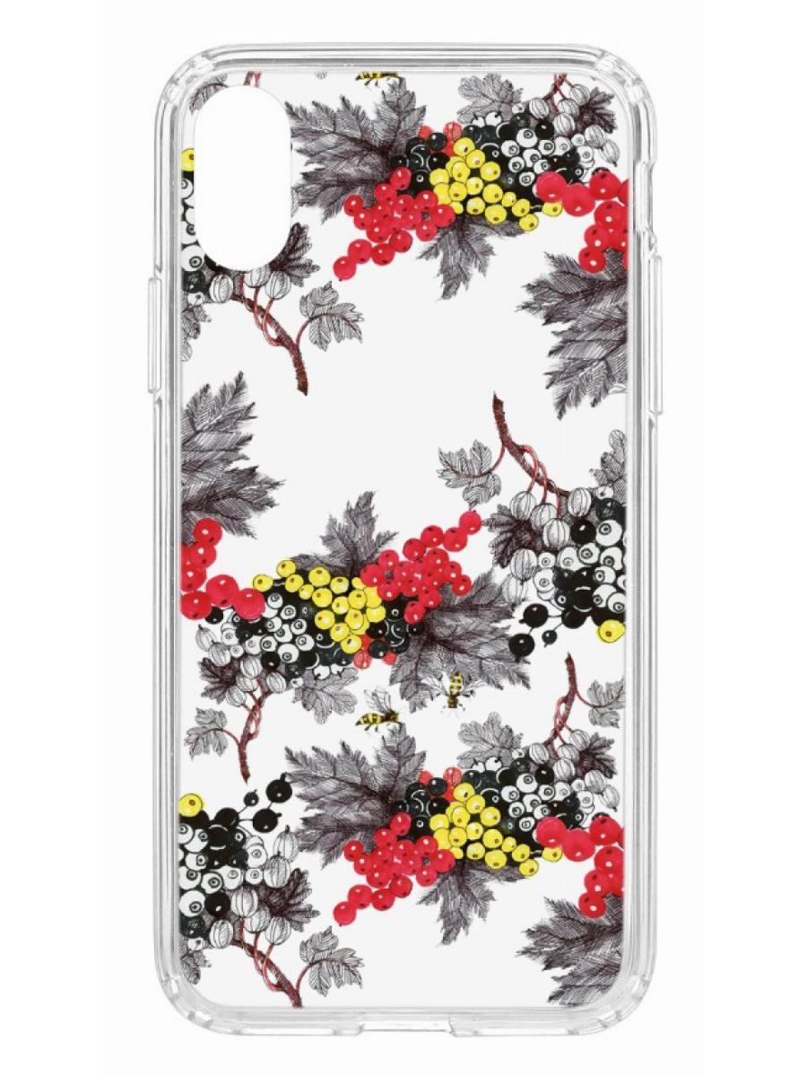 фото Чехол на apple iphone xs kruche print смородина кruче