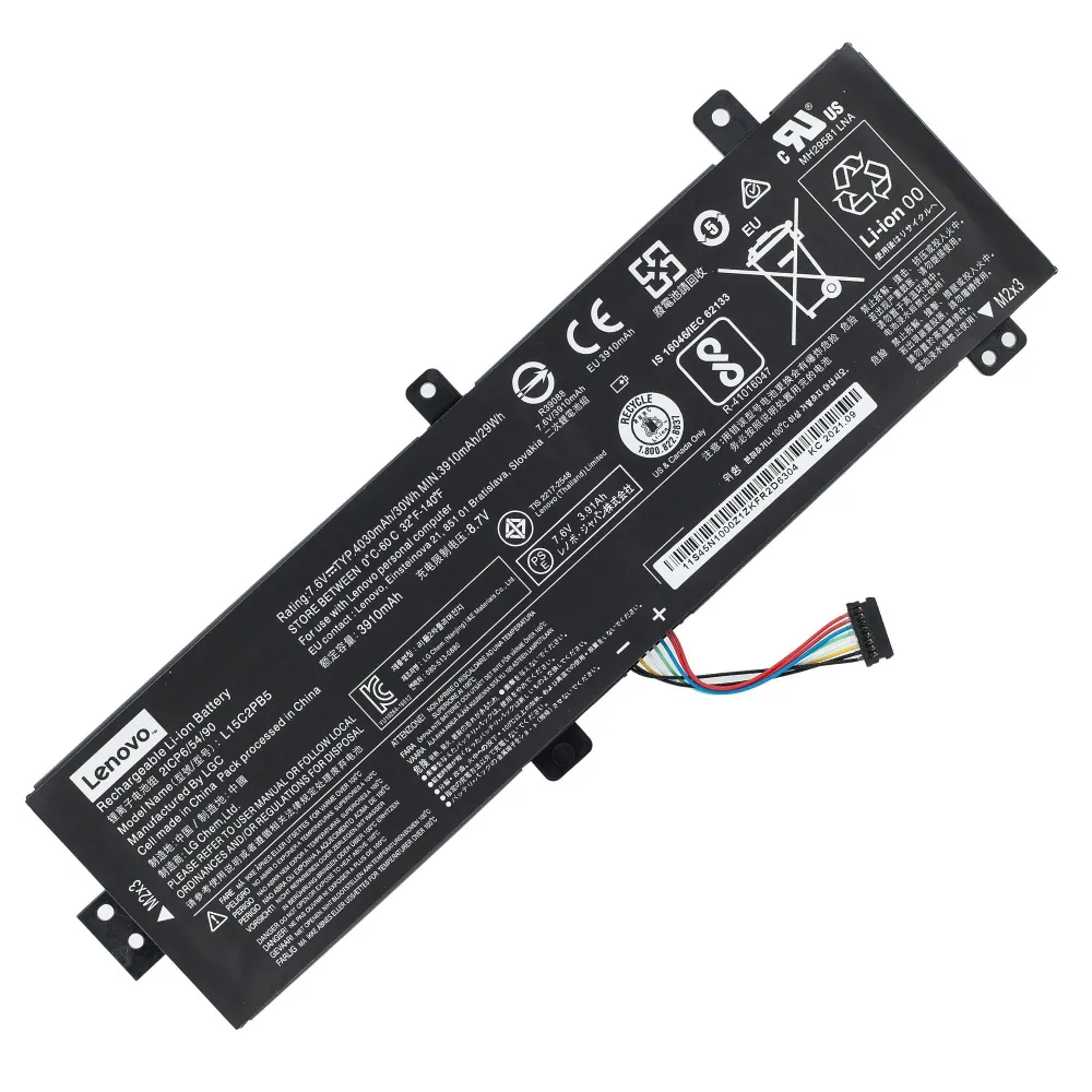 

Аккумулятор для ноутбука Sino Power L15M2PB5 4030 мАч 7,6В, L15M2PB5