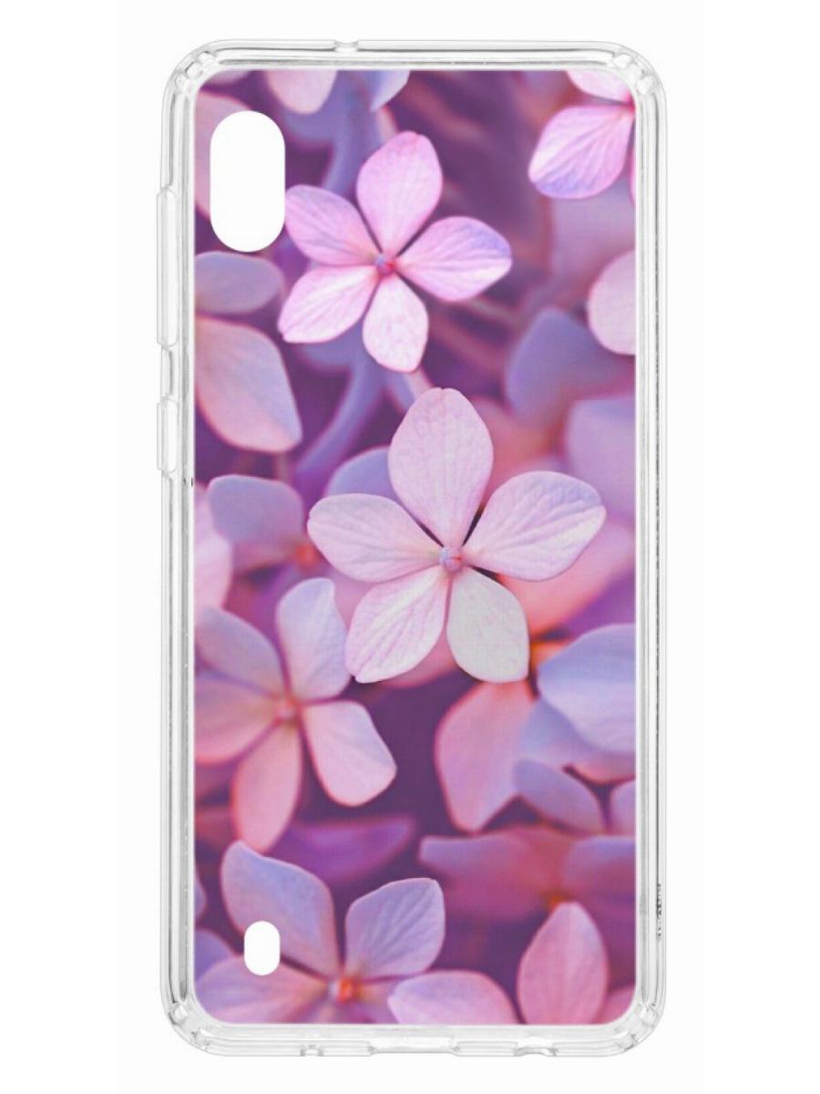 Чехол на Samsung Galaxy A10 2019 Kruche Print Гортензия