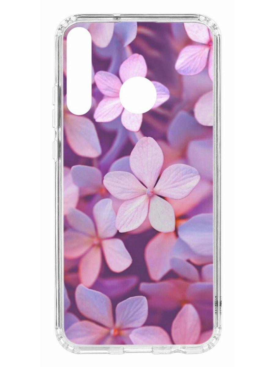 

Чехол на Huawei P40 Lite E Kruche Print Гортензия