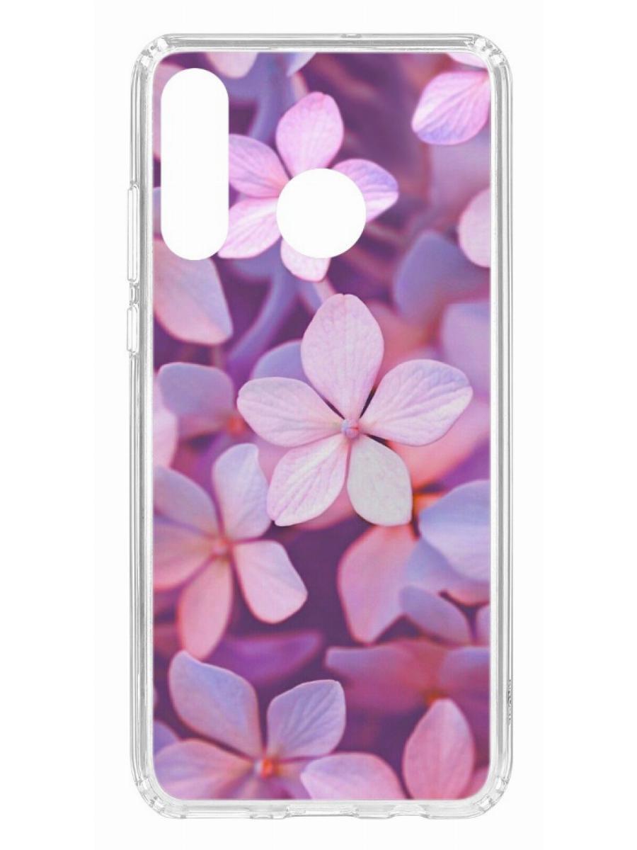 

Чехол на Huawei P30 Lite Kruche Print Гортензия