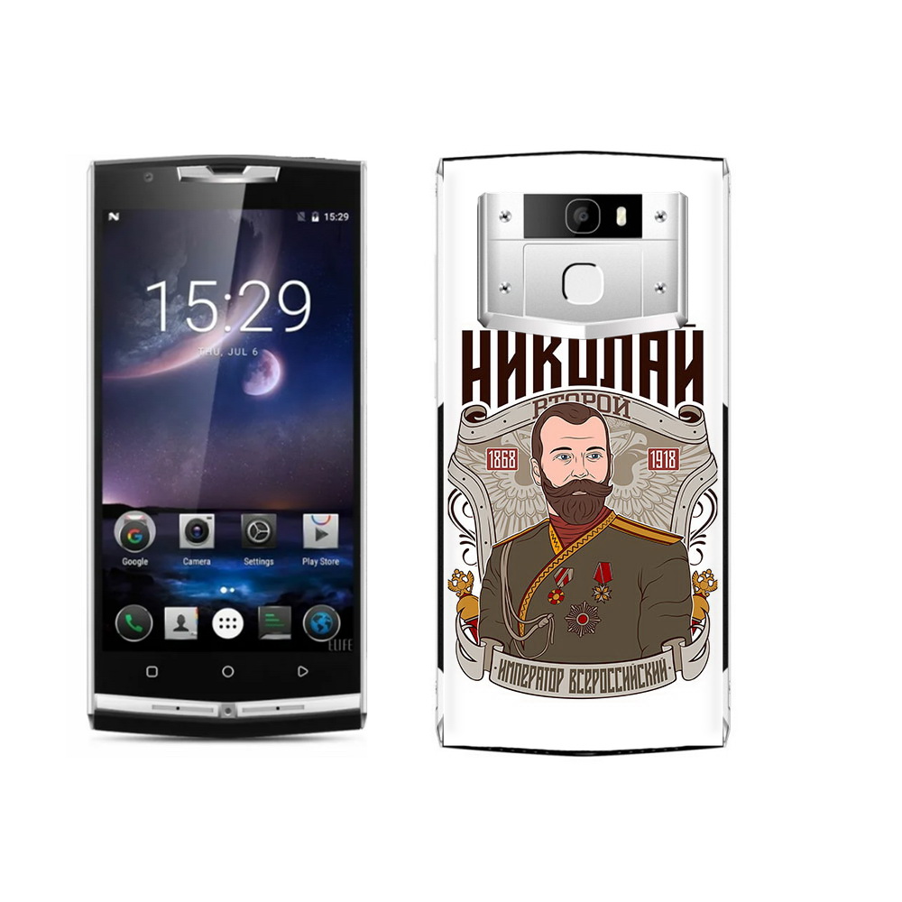 

Чехол MyPads Tocco для Oukitel K10000 Pro Николай второй, Прозрачный, Tocco