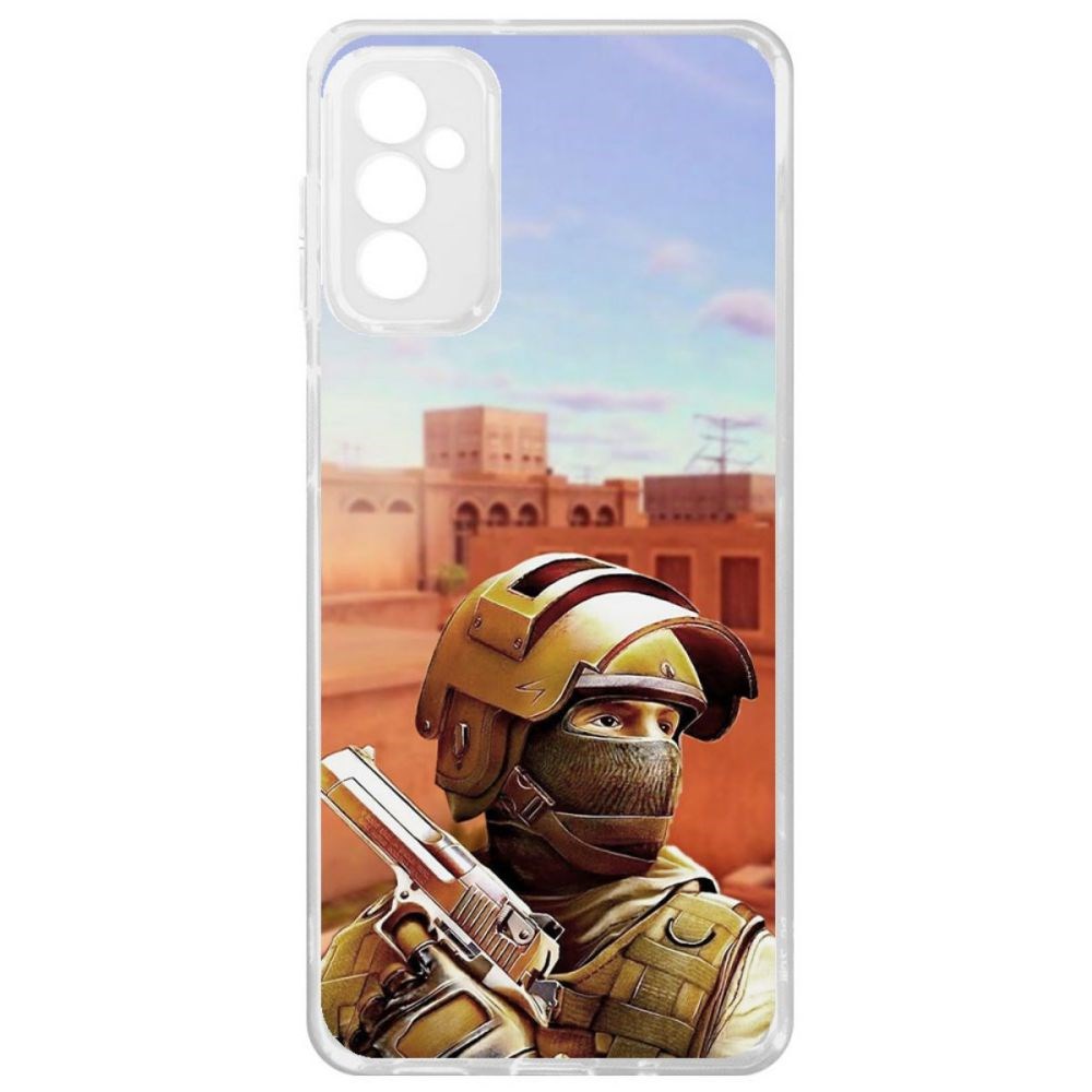 

Чехол-накладка Krutoff Cтандофф 2 (Standoff 2) - Спец для Samsung Galaxy M52 (M525)