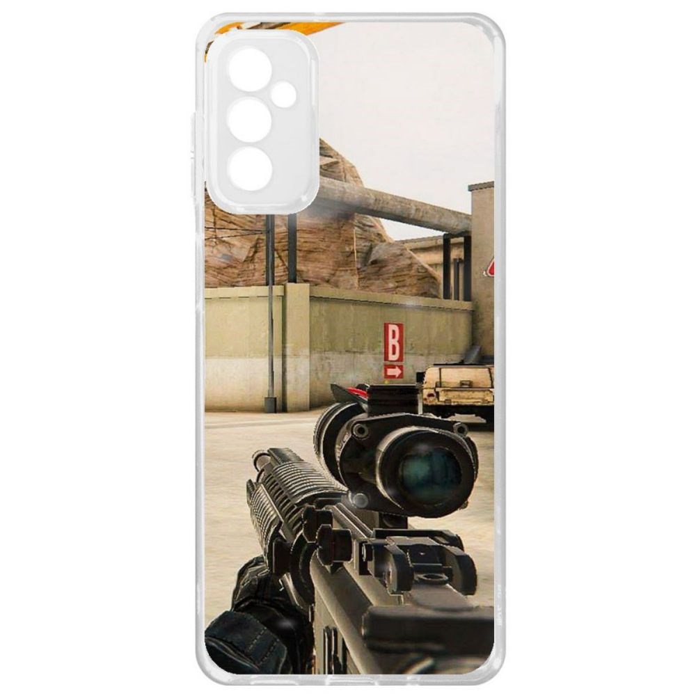 

Чехол-накладка Krutoff Cтандофф 2 (Standoff 2) - Оптика для Samsung Galaxy M52 (M525)