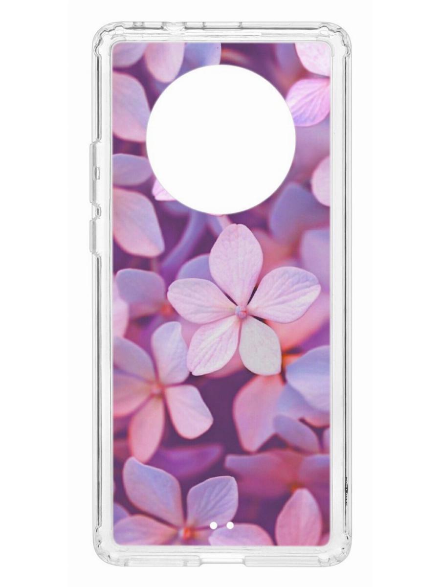 

Чехол на Huawei Mate 40 Pro Kruche Print Гортензия
