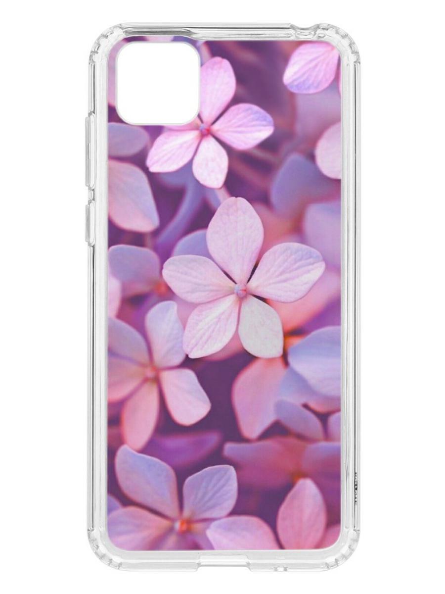 

Чехол на Huawei Honor 9S Kruche Print Гортензия