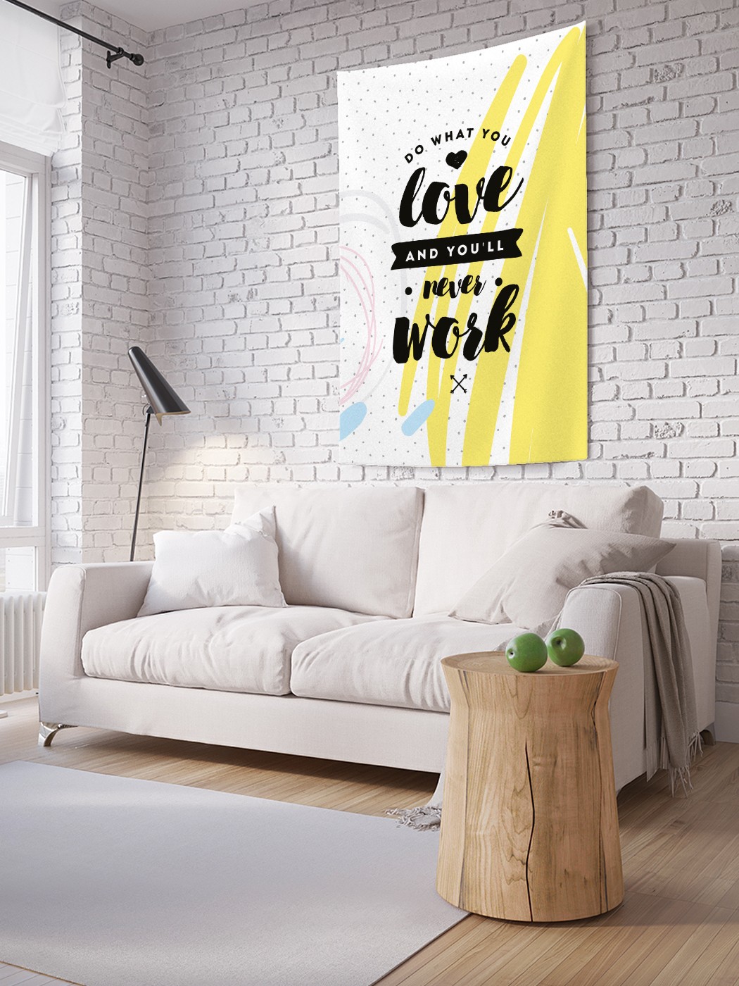 

Вертикальное фотопанно на стену JoyArty Ты никогда не будешь работать 150x200 см, Ты никогда не будешь работать