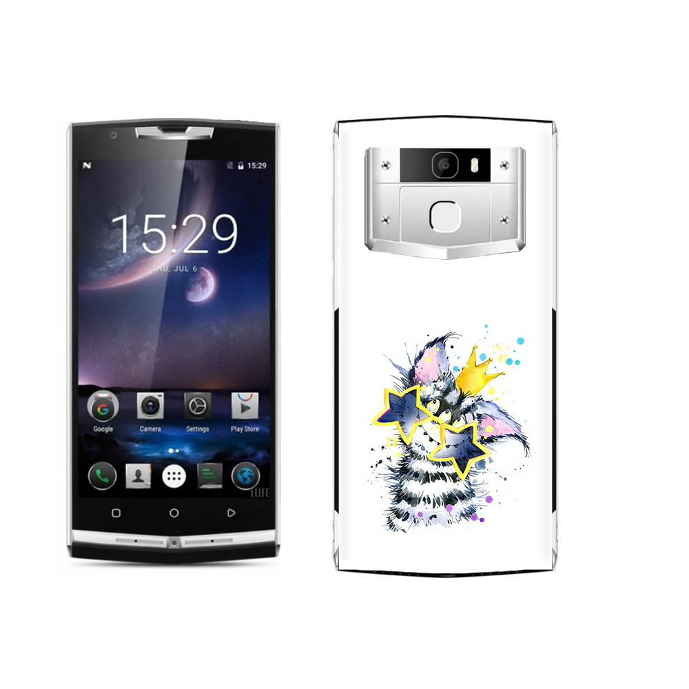

Чехол MyPads Tocco для Oukitel K10000 Pro Мартовский Нуся, Прозрачный, Tocco