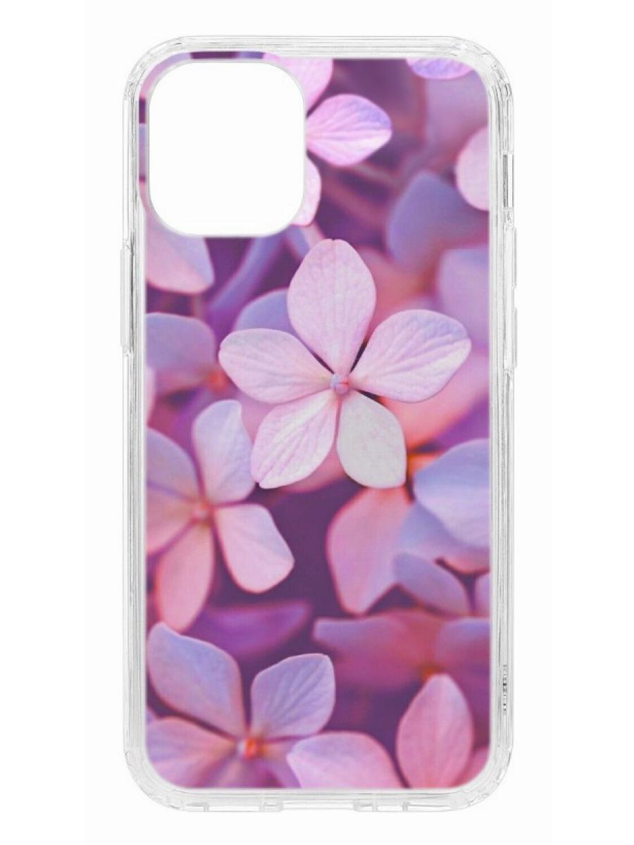 Чехол на Apple iPhone 12 mini Kruche Print Гортензия