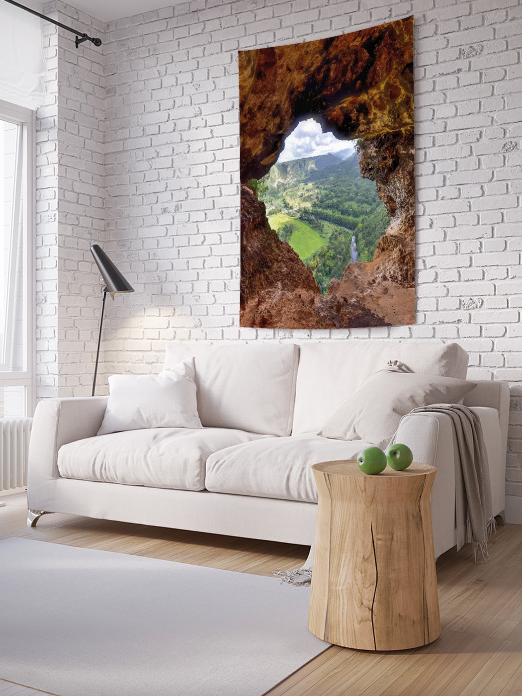 

Вертикальное фотопанно на стену JoyArty Вид из ущелья 150x200 см, Вид из ущелья